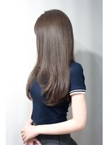 アリー 原宿 表参道(ALLY)&nbsp;ALLY宍戸　髪質改善　グレージュカラー赤みを消して上品なカラー