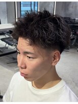 サイファー 心斎橋(CIPHER.)&nbsp;スパイキーピンパーマ