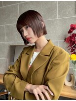 サンドパールス 仙台店(sand PALCE) 髪質改善/大人ガーリー/似合わせカット/ショートボブ前髪/仙台