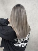 バレイヤージュ、ハイライト、レイヤーロング、キッズカット