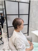 白髪ぼかし/脱白髪染め/脱白髪染めハイライト/透明感