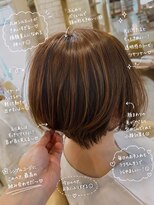 ミルク(MILK)&nbsp;ショートボブ×くびれショート×髪質改善×白髪染め