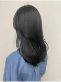 20代30代大人可愛い髪質改善グレージュ艶感トリートメント
