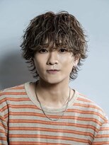 オーシャントーキョー 大阪(OCEAN TOKYO) シャドウパーマ波巻きパーマツーブロック無造作men's