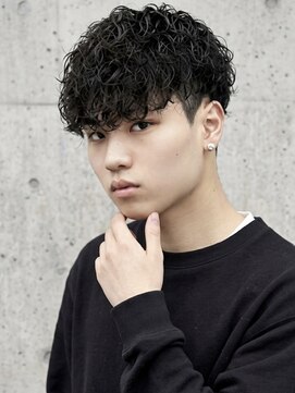 ヘッドストック 大和八木店(HEAD STOCK) 大人スペインカール波巻きツイストスパイラルシャドウパーマ眉毛