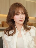 シーテ(Ciete)&nbsp;韓国ヘア名古屋ハイレイヤー顔まわりカット前髪ボブタッセル小顔