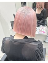 ワク 西尾店(waku) ピンク ハイトーン ケアブリーチ
