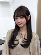 アマテラスエス 新宿(AMATELAS S)&nbsp;AMATELAS /顔まわりレイヤー/ワンカール/20代30代40代髪質改善