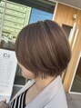 シーツー 三吉店(C2)&nbsp;ショート.ボブが好きです！ハイライトで動きを出すと可愛いです