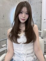 フォンズ(FONS)&nbsp;韓国レイヤー × 暗め透明感ブラウン