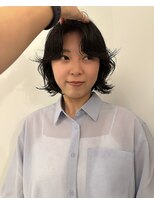 ニーム 栄(nimes)&nbsp;ドライパーマ×ニュアンスボブ