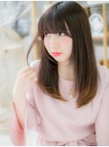 大人かわいい♪うるつやストレートa