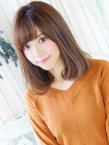 ジュレベール(JurerBelle) 【ジュレベール 松田】 ふわ束カールがナチュラル可愛いロブ☆