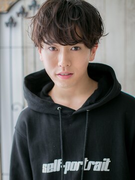 メンズヘア ビーセカンド 草加店(MENS HAIR B-2) ニュアンス感ある無造作ショートa(草加)(メンズカット)