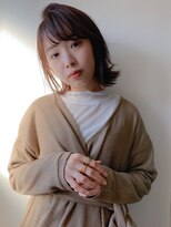 エシレ(esille.)&nbsp;外はねオレンジベージュ