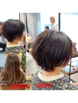 サロン マーニ(salon m ni) バッサリカット/パーマ