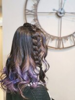 ヘアセットサロン ミント(Hair set salon MINT)&nbsp;編み込みハーフアップ