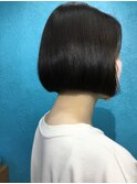 切りっぱなしボブ