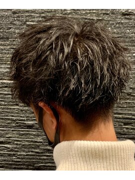 ヒロギンザ 新橋日比谷口店(HIRO GINZA) マッシュスペインパーマ 新橋 理容室 床屋 ヒロ銀座 日比谷