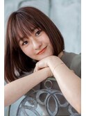つるんとボブ/20代/30代/40代/水島/倉敷