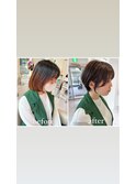 【MONA】束感ショート
