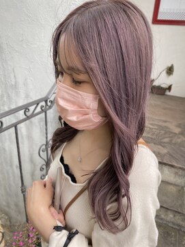 パディントン(Paddington) ペールパープルとシルキーピンクのガーリーMIX☆