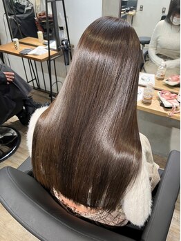 ピークス 渋谷店(Peaks)の写真/ULTOWA/髪質改善水素トリートメント×縮毛矯正/酸性ストレートで本物の髪質改善を!お悩みゼロを目指します