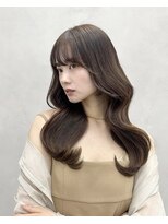 ミンクス 青山店(MINX) 石塚マサト　髪質改善　白髪ぼかし　前髪　韓国ヘア