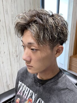 ヨシザワインク バンダイ(YOSHIZAWA Inc. BANDAI) ショートセンターパート/メンズカット/万代美容室/万代床屋/短髪