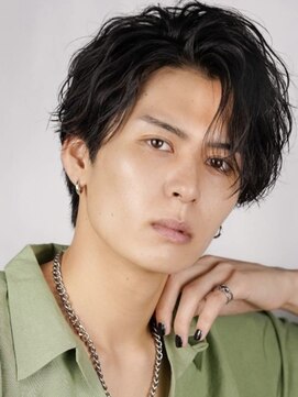 オーシャントーキョー 渋谷(OCEAN TOKYO) ツイストスパイラルパーマセンターパート