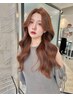 【お出かけ前に可愛く☆】前髪顔まわりカット＋韓国風巻きおろし ￥3600