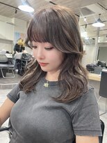 レディアル 渋谷(REDEAL)&nbsp;ワンホンヘア/韓国ヘア/ウルフ/前髪[レイヤーカット/渋谷
