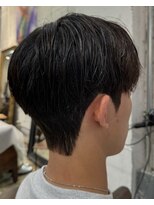 韓国ウェットシースルーマッシュダウンパーマ