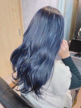 クロ(Chro)の写真/話題の透け感カラーが叶う◎透明感とツヤたっぷりの【デザインカラー】ハイセンス&高技術が光る