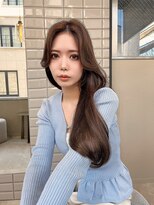 リリー(Lilley) 【lilley 稲永麻衣】レイヤーカット+顔まわりカット+韓国ヘア