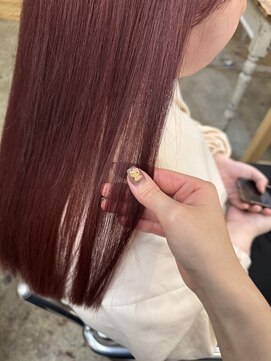 ウィークエンド(WEEKEND) ブリーチなしダブルカラー+カット+トリートメント【￥13800】