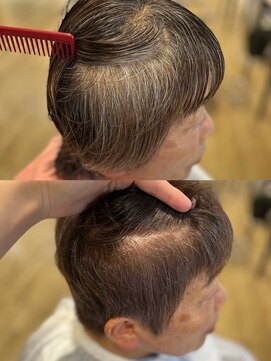 シンズ 仏生山店(SHIN'S) 脱白髪染めカラー