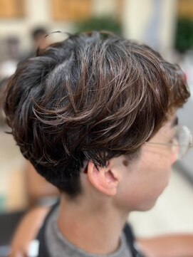 アポロカットステージ 相模大野店 アップバング/ツーブロックマッシュ<理容室>[メンズ/相模大野]