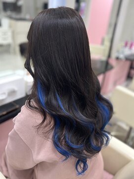 シーズン 大阪(SEASON) 【エクステ】インナーカラー/ブルーカラー/エクステ専門店大阪