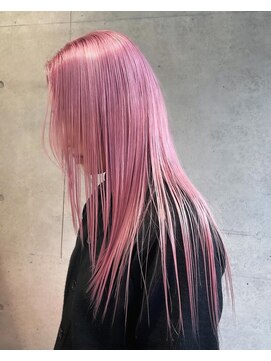 キャロルガーデンズ ボコカ 表参道(Carroll Gardens bococa) ピンク/レイヤーカット/くすみカラー azu