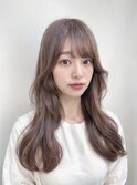 前髪あり顔まわりレイヤーロング【VIE.ORNER木更津】