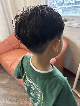 エムアンドティー(M&T) キッズカット#刈り上げショート#ツーブロック#ショートカット