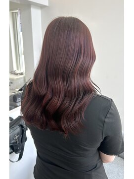 マドンナ ヘアー(madonna hair.) ボルドーカラー