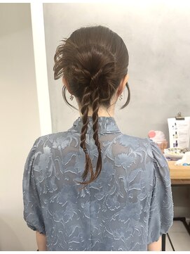 インビテーション(invitation) ヘアセット