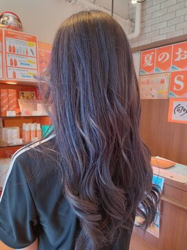 リーズン(REASON) 色落ちが黄色にならない【ヴァイオレットアッシュ】