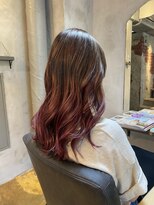 ワンドット バイ キーマン(ONE. by KEYMAN)&nbsp;ピンク　グラデーション