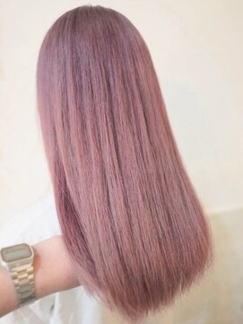 ルモア(RUMOR) プルエクステ/ダブルカラー/海外風【ラベンダーピンク】