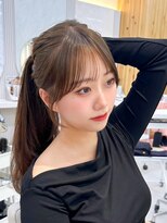 アマトウキョウ アユンチェ(AMA TOKYO×AYUNCHE) 韓国スタイル/ナチュラルくびれへア_くびれ巻き_レイヤーカット