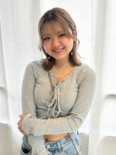 stylist＊ミハナ＊大切な日のヘアセットはお任せ♪ダメージレスな透明感カラーもお任せください◎