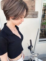 リアン ヘア ライム 豊橋(lien.hair rhyme)&nbsp;大人カッコいい ボーイッシュベリーショート 20代30代40代◎